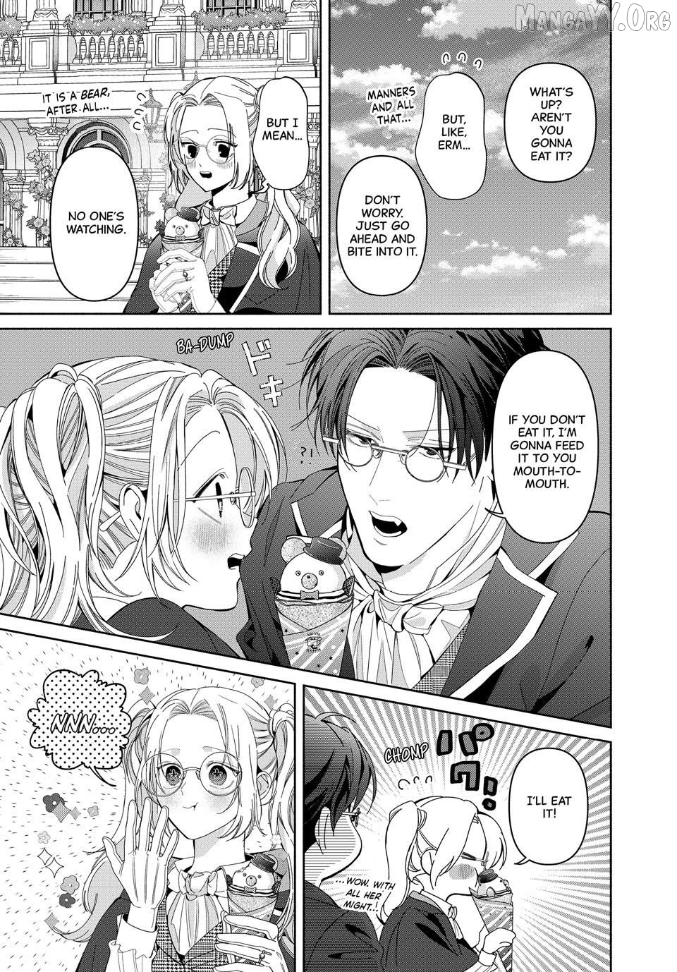 Moto Konyakusha kara Nigeru tame Kyūketsu Hakushaku ni Koibito no Furi wo Onegai Shitara, Naze ka Dekiai Mōdo ni Narimashita Chapter 24 - page 13