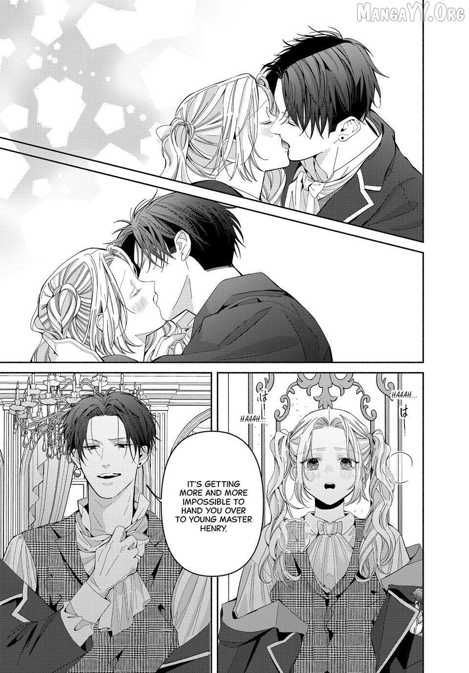 Moto Konyakusha kara Nigeru tame Kyūketsu Hakushaku ni Koibito no Furi wo Onegai Shitara, Naze ka Dekiai Mōdo ni Narimashita Chapter 24.5 - page 9