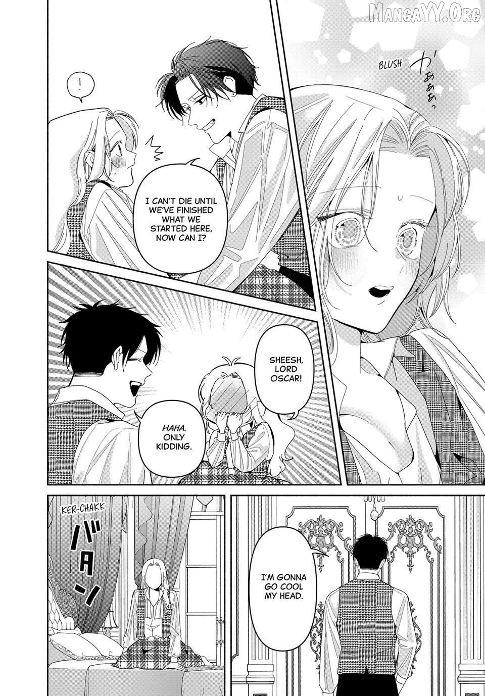 Moto Konyakusha kara Nigeru tame Kyūketsu Hakushaku ni Koibito no Furi wo Onegai Shitara, Naze ka Dekiai Mōdo ni Narimashita Chapter 24.5 - page 14
