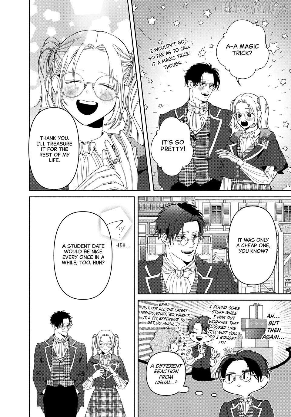 Moto Konyakusha kara Nigeru tame Kyūketsu Hakushaku ni Koibito no Furi wo Onegai Shitara, Naze ka Dekiai Mōdo ni Narimashita Chapter 24.5 - page 2