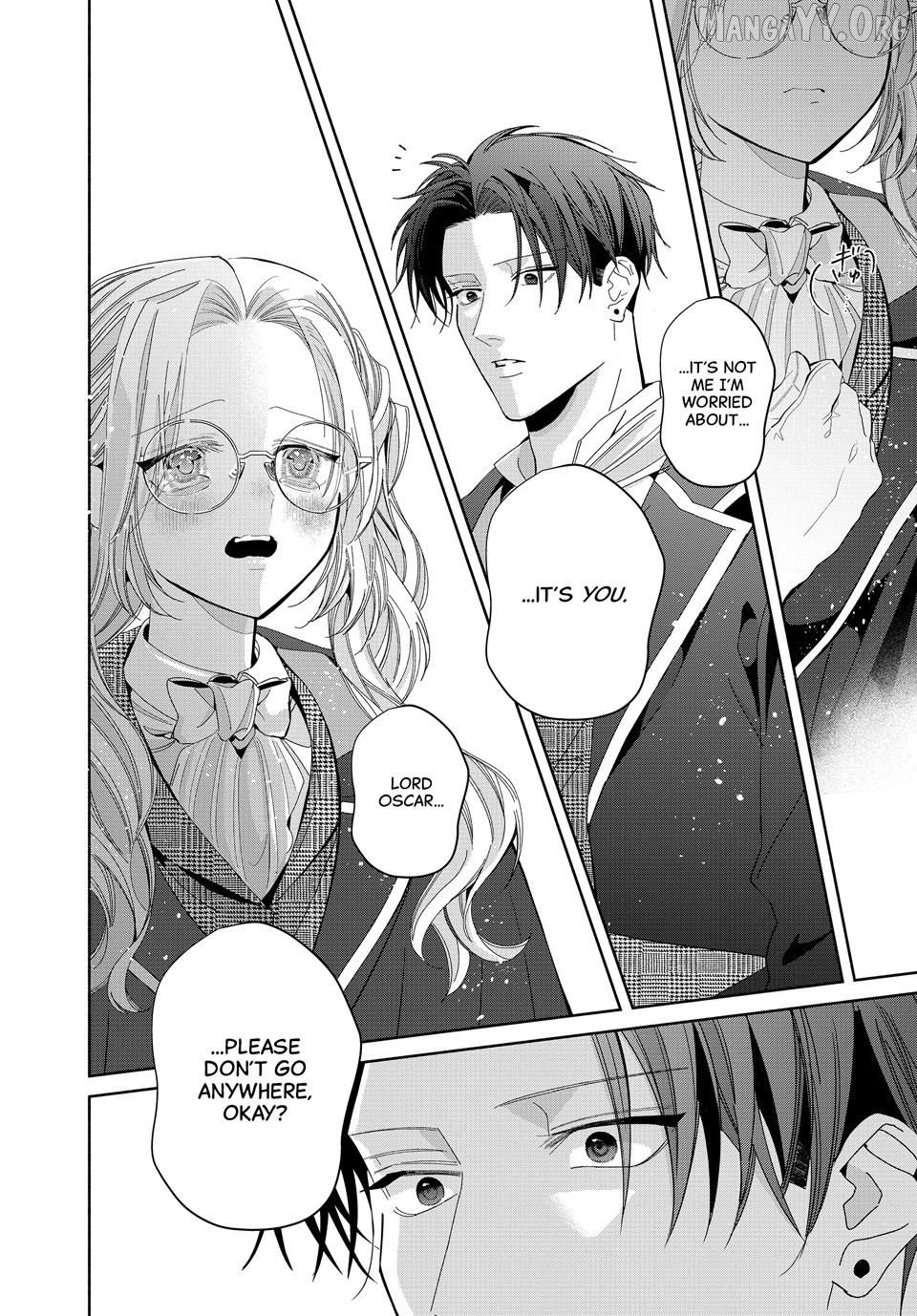Moto Konyakusha kara Nigeru tame Kyūketsu Hakushaku ni Koibito no Furi wo Onegai Shitara, Naze ka Dekiai Mōdo ni Narimashita Chapter 24.5 - page 6