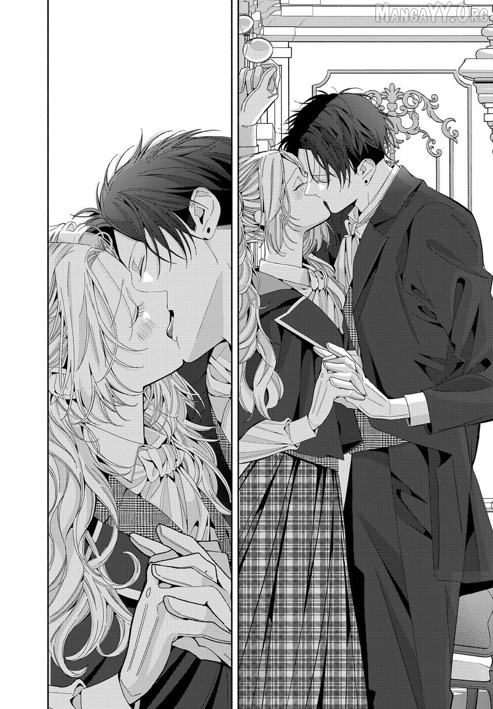 Moto Konyakusha kara Nigeru tame Kyūketsu Hakushaku ni Koibito no Furi wo Onegai Shitara, Naze ka Dekiai Mōdo ni Narimashita Chapter 24.5 - page 8