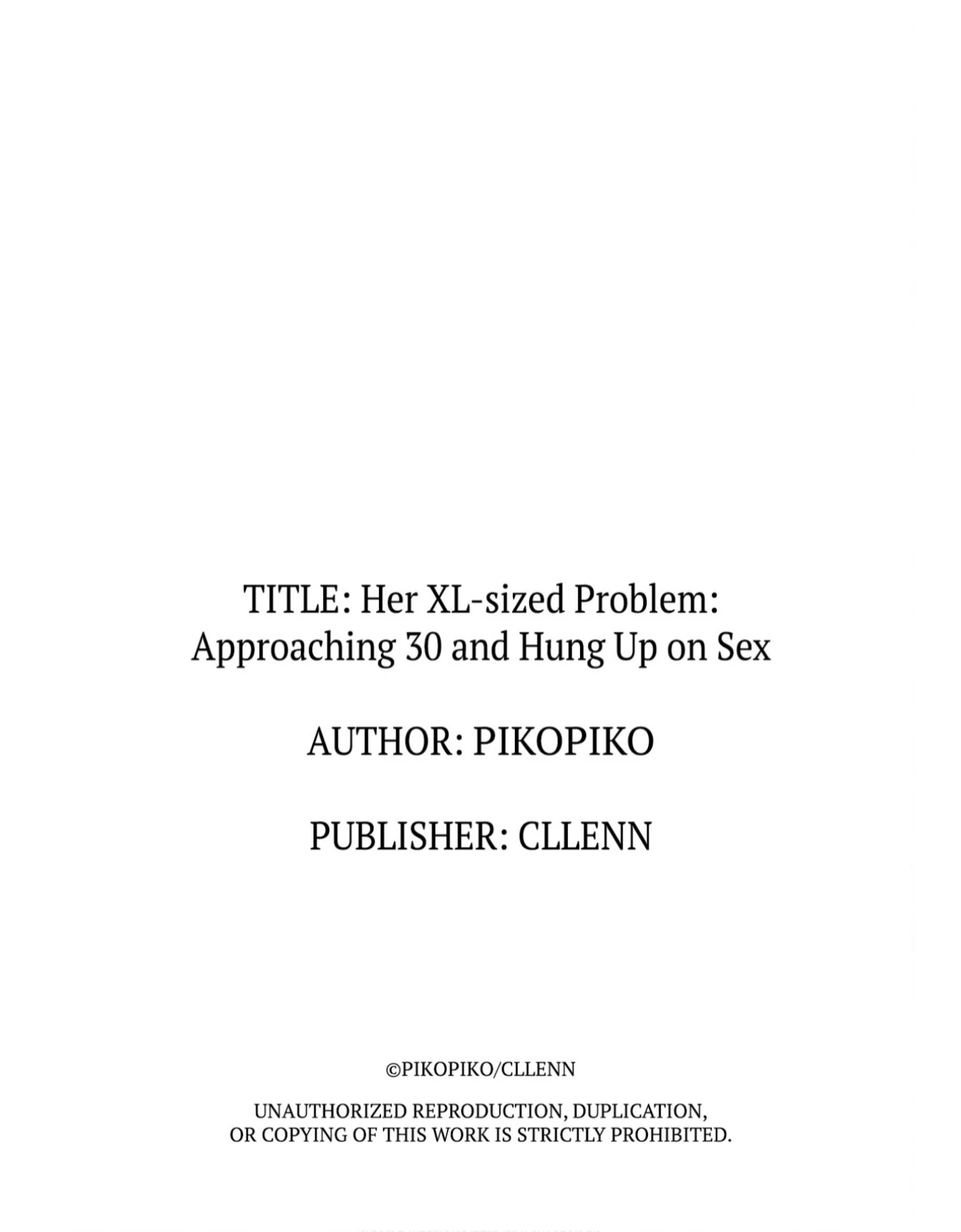 Her XL-Sized Problem: Approaching Thirty and Hung Up on Sex Chapter 6 - page 27