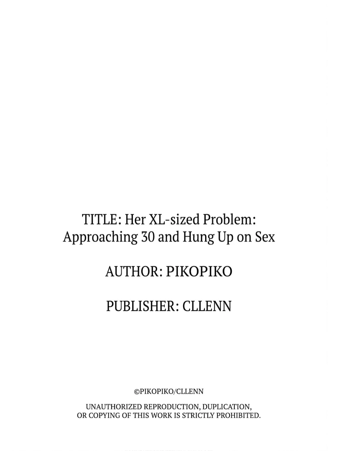 Her XL-Sized Problem: Approaching Thirty and Hung Up on Sex Chapter 7 - page 27