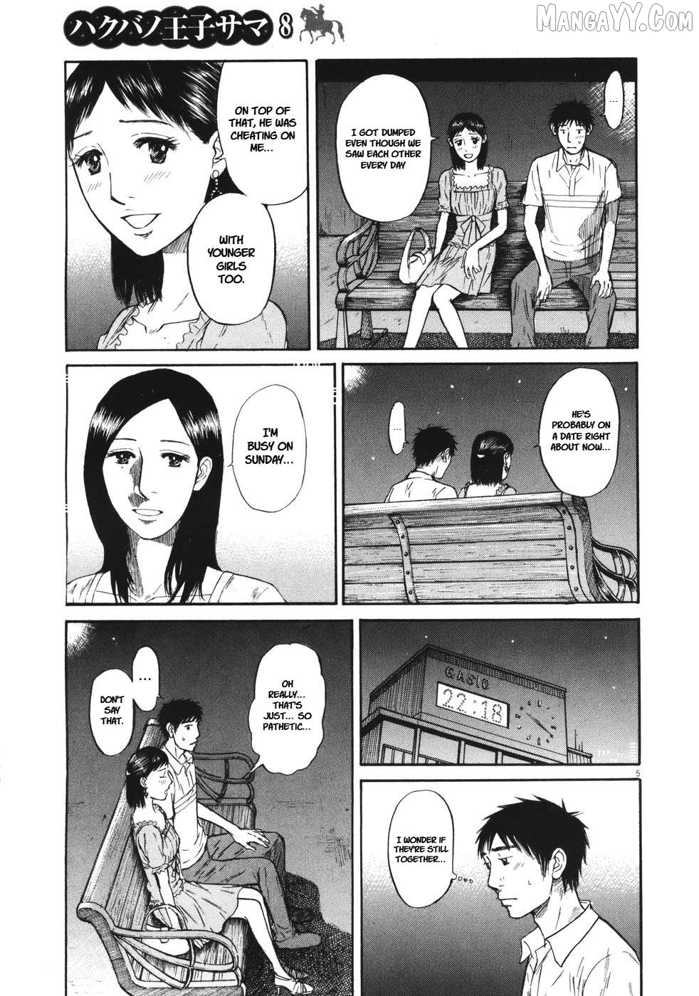 Hakuba No Oujisama Chapter 87 - page 4