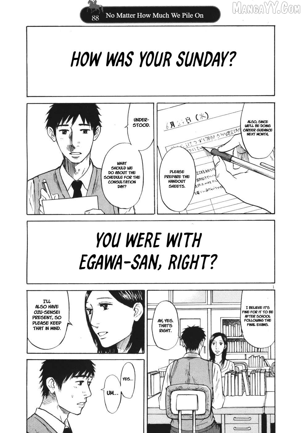 Hakuba No Oujisama Chapter 88 - page 1
