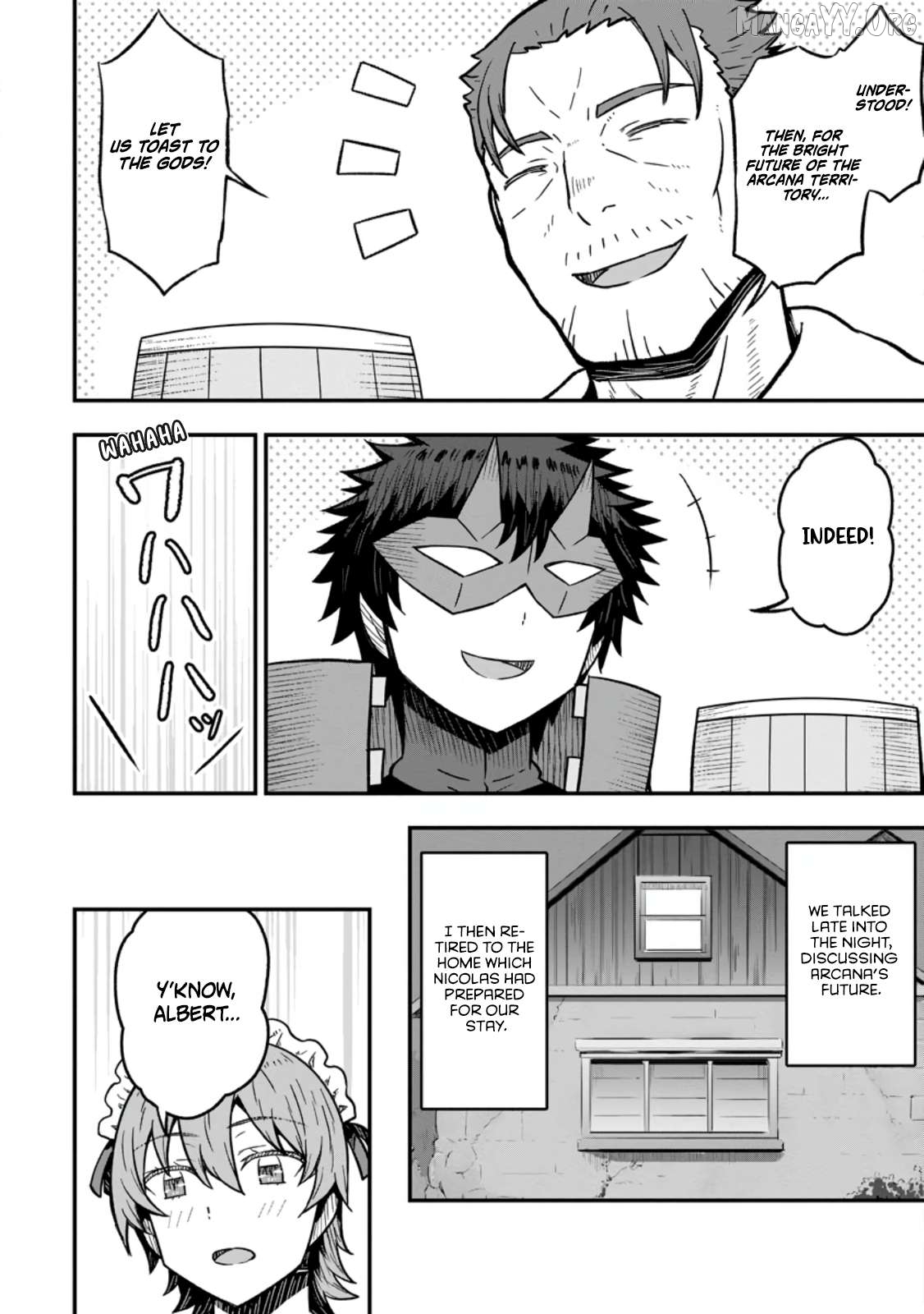 Isekai Saikyou no Yome desu ga, Yoru no Tatakai wa Ore no Hou ga Tsuyoi You desu ~Chiryaku o Ikashite Nariagaru Harem Senki~ Chapter 27 - page 4