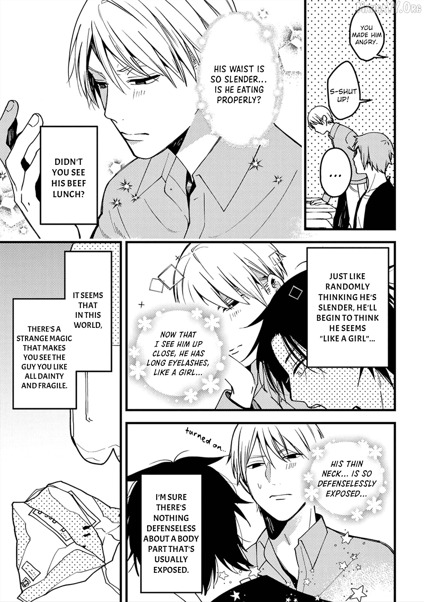 A World Where Everything Definitely Becomes BL vs. The Man Who Definitely Doesn't Want To Be In A BL Chapter 3 - page 5
