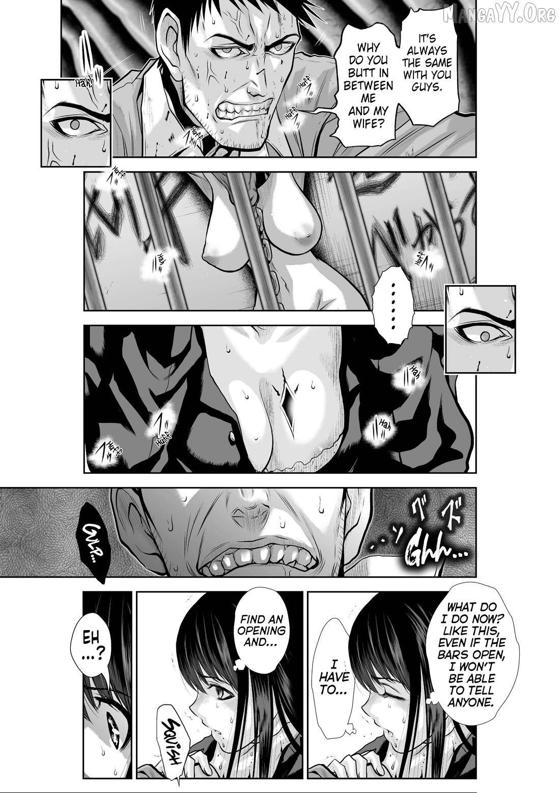 Chijou 100-Kai Chapter 27.2 - page 32