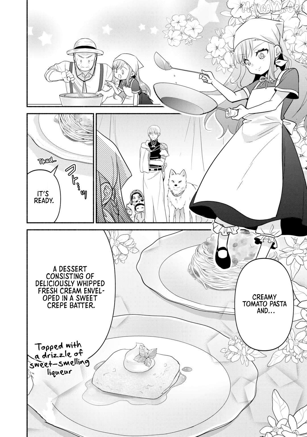 Tensei Youjo. Kamikemono to Ouji to, Saikyou no Ojisan Youhei-dan no Naka de Ikiru. Chapter 27 - page 4