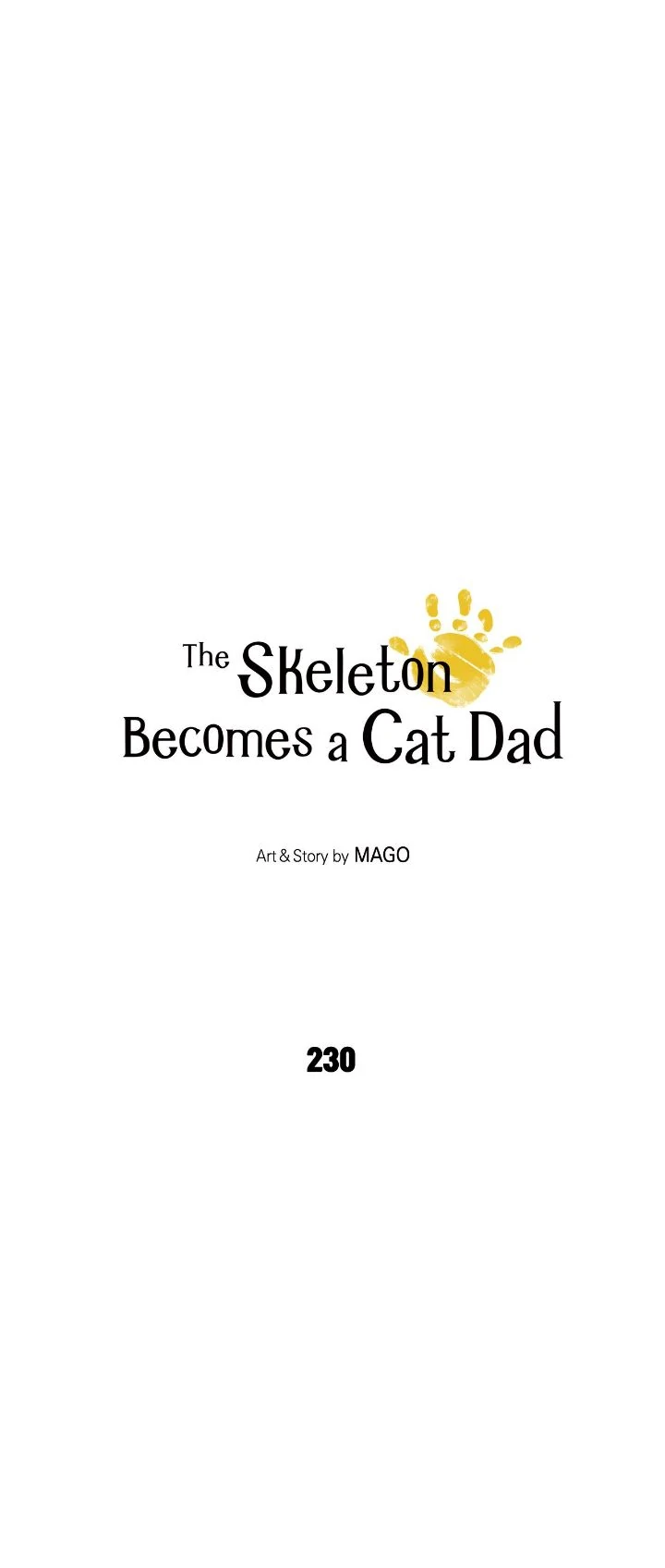 The Skeleton Becomes a Cat Dad Chapter 230 - page 3