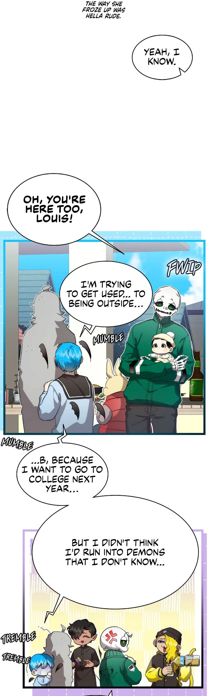 The Skeleton Becomes a Cat Dad Chapter 230 - page 8