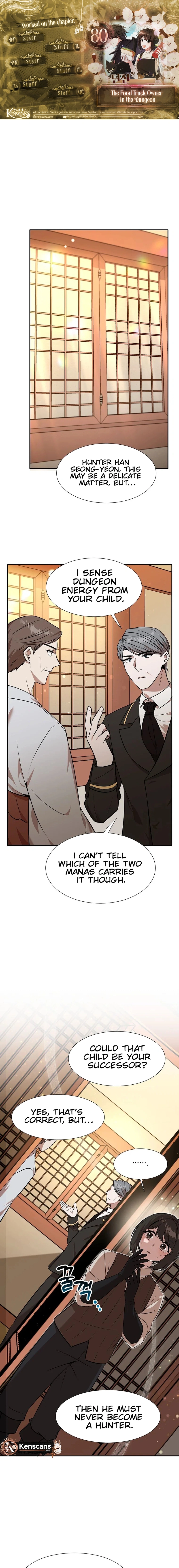 Food Truck Owner Inside the Dungeon Chapter 80 - page 1