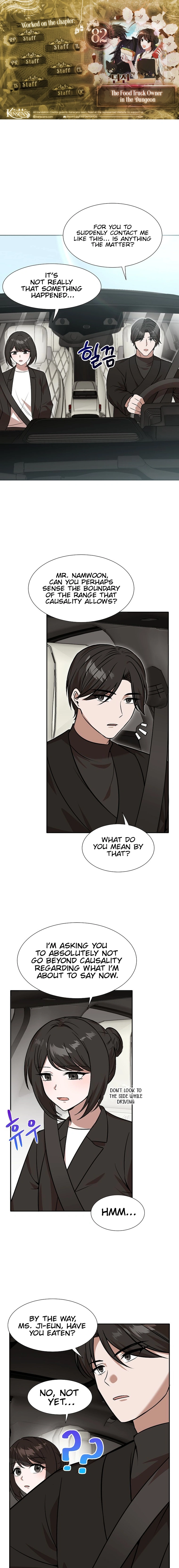 Food Truck Owner Inside the Dungeon Chapter 82 - page 1