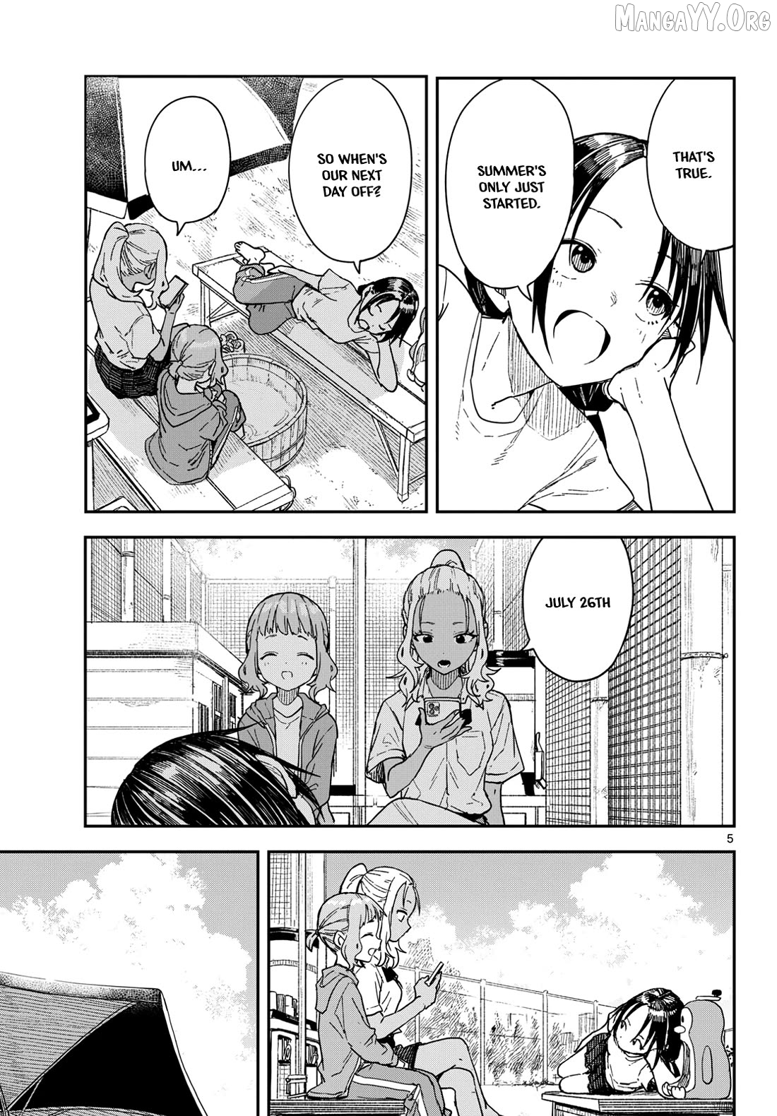 Mane Mane Nichi Nichi Chapter 46 - page 5