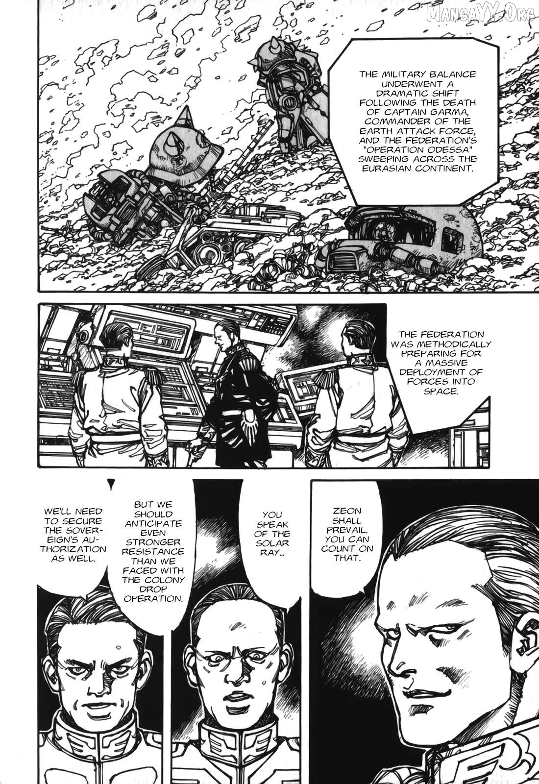 Gundam Pilot Series of Biographies - The Brave Soldiers in the Sky Chapter 2 - page 32