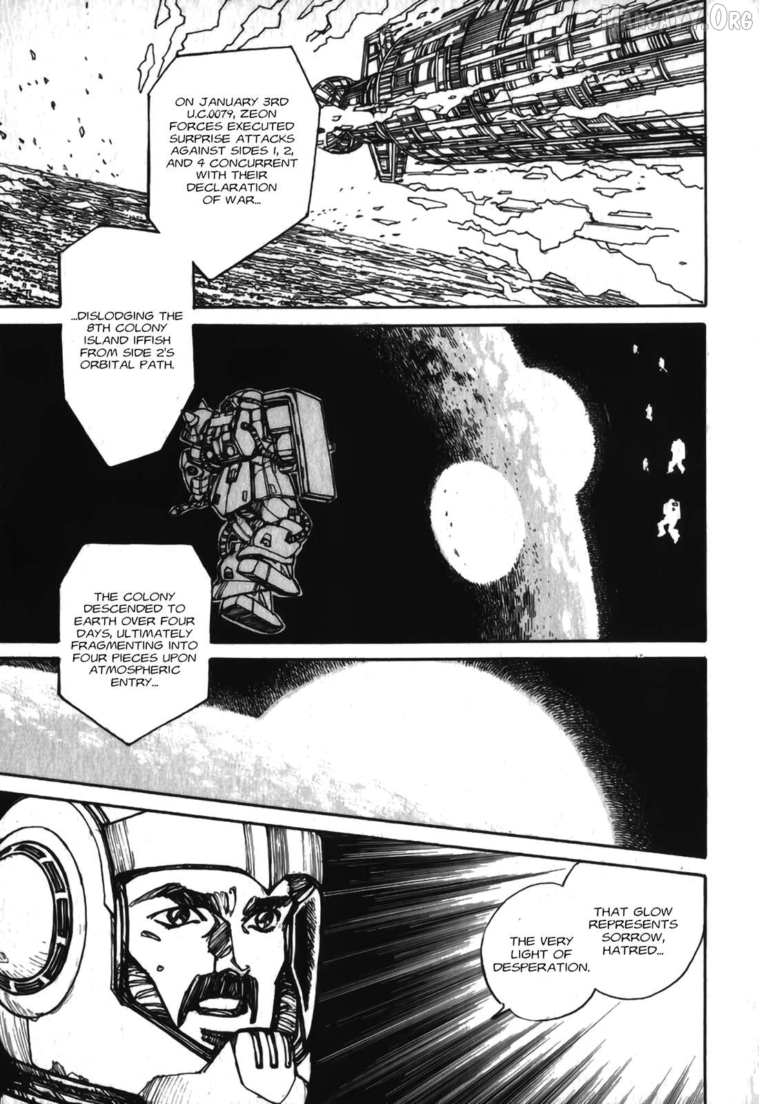 Gundam Pilot Series of Biographies - The Brave Soldiers in the Sky Chapter 2 - page 5