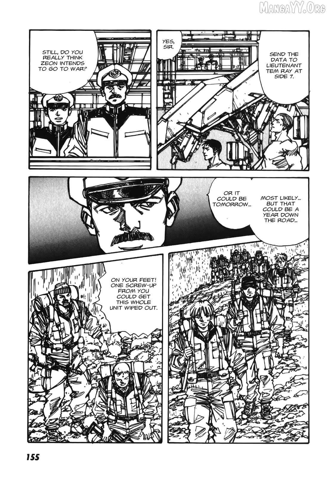 Gundam Pilot Series of Biographies - The Brave Soldiers in the Sky Chapter 4 - page 5