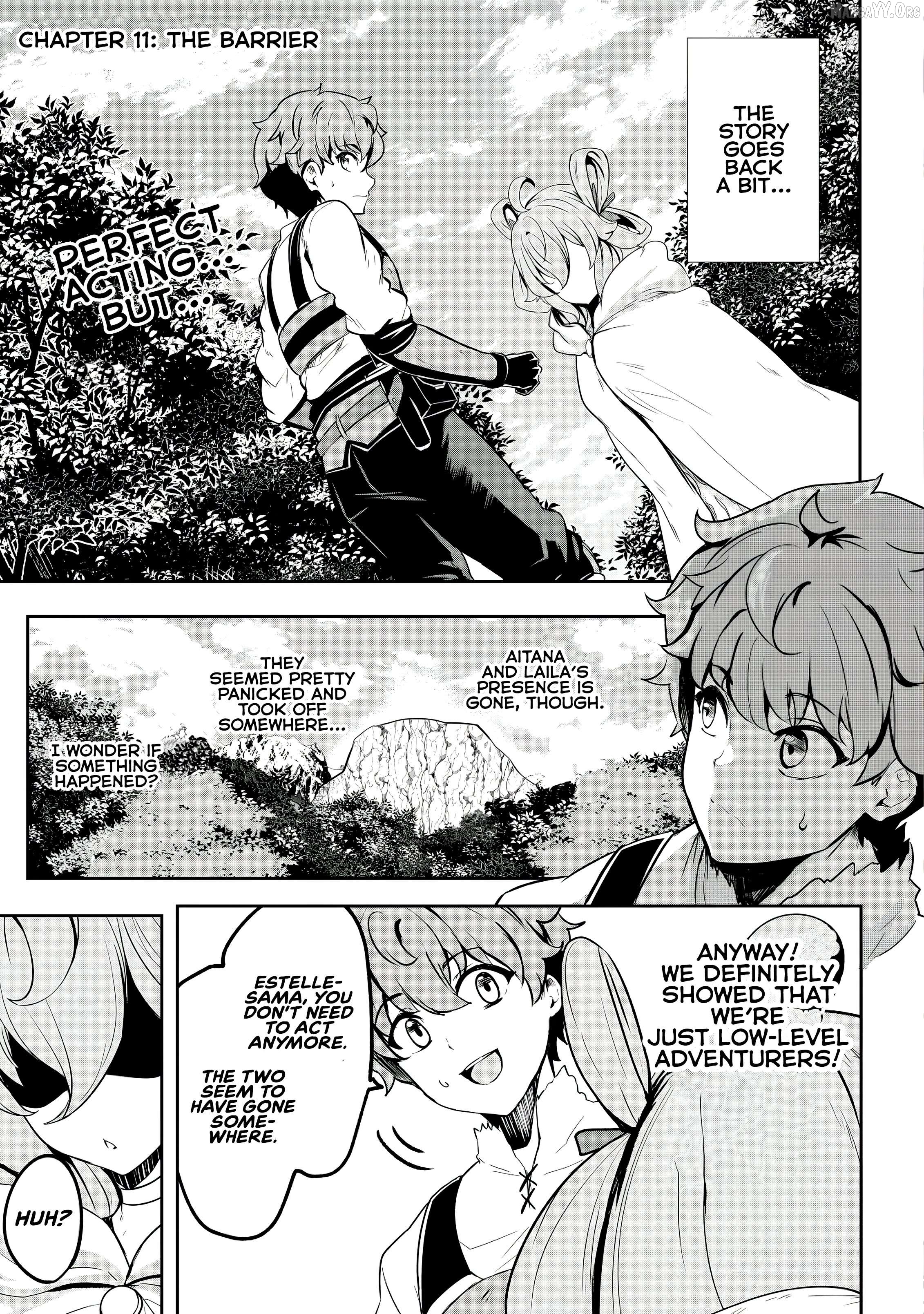 Dore dake Doryoku Shite mo Mannen Level 0 no Ore wa Tsuihou Sareta: Shin no Teki to Yobareta Shounen wa, Shachiku Megami to Deatte Saikyou no Chikara wo Te ni Ireru Chapter 11 - page 2