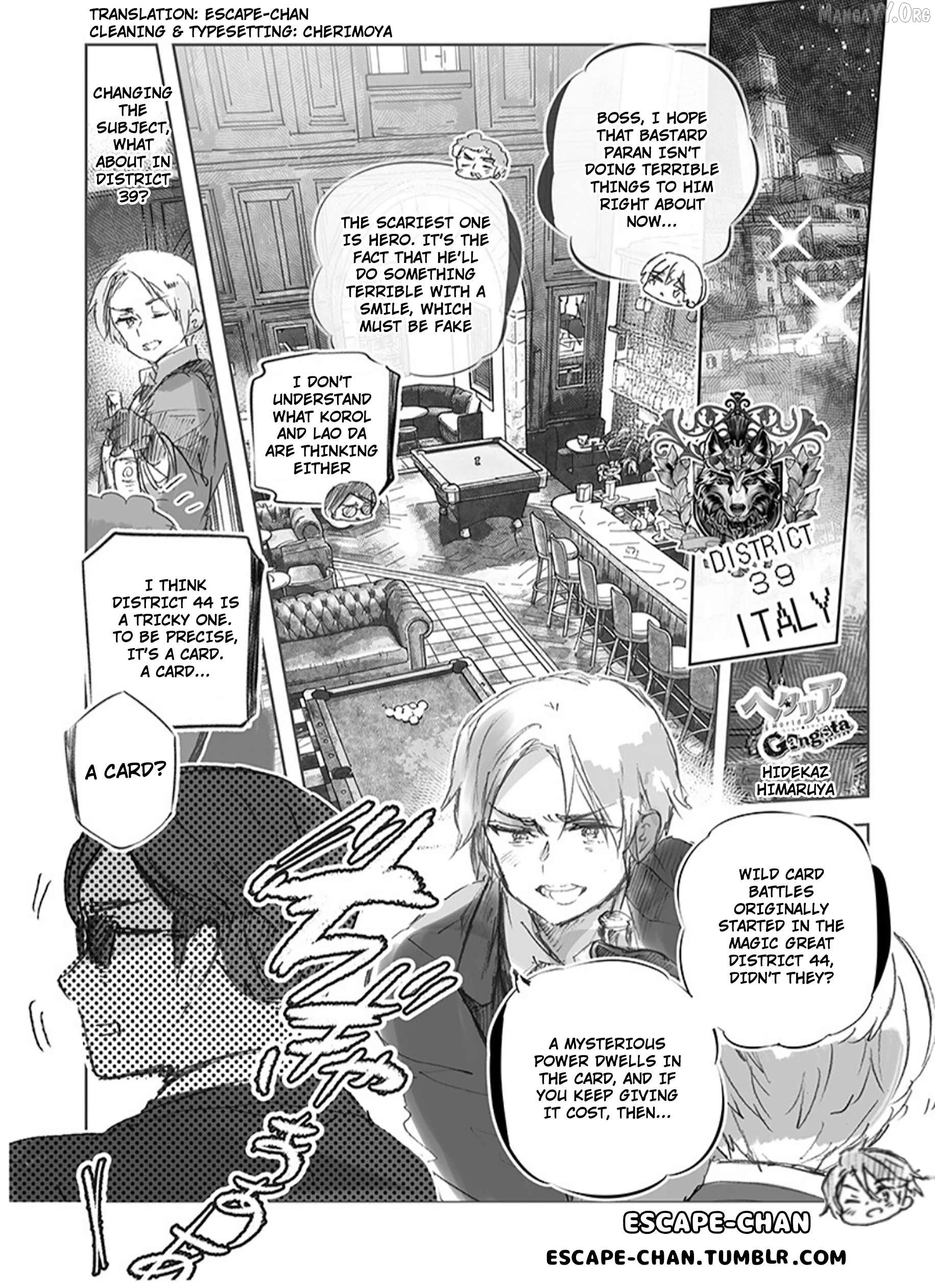 Hetalia Gangsta Chapter 50 - page 1