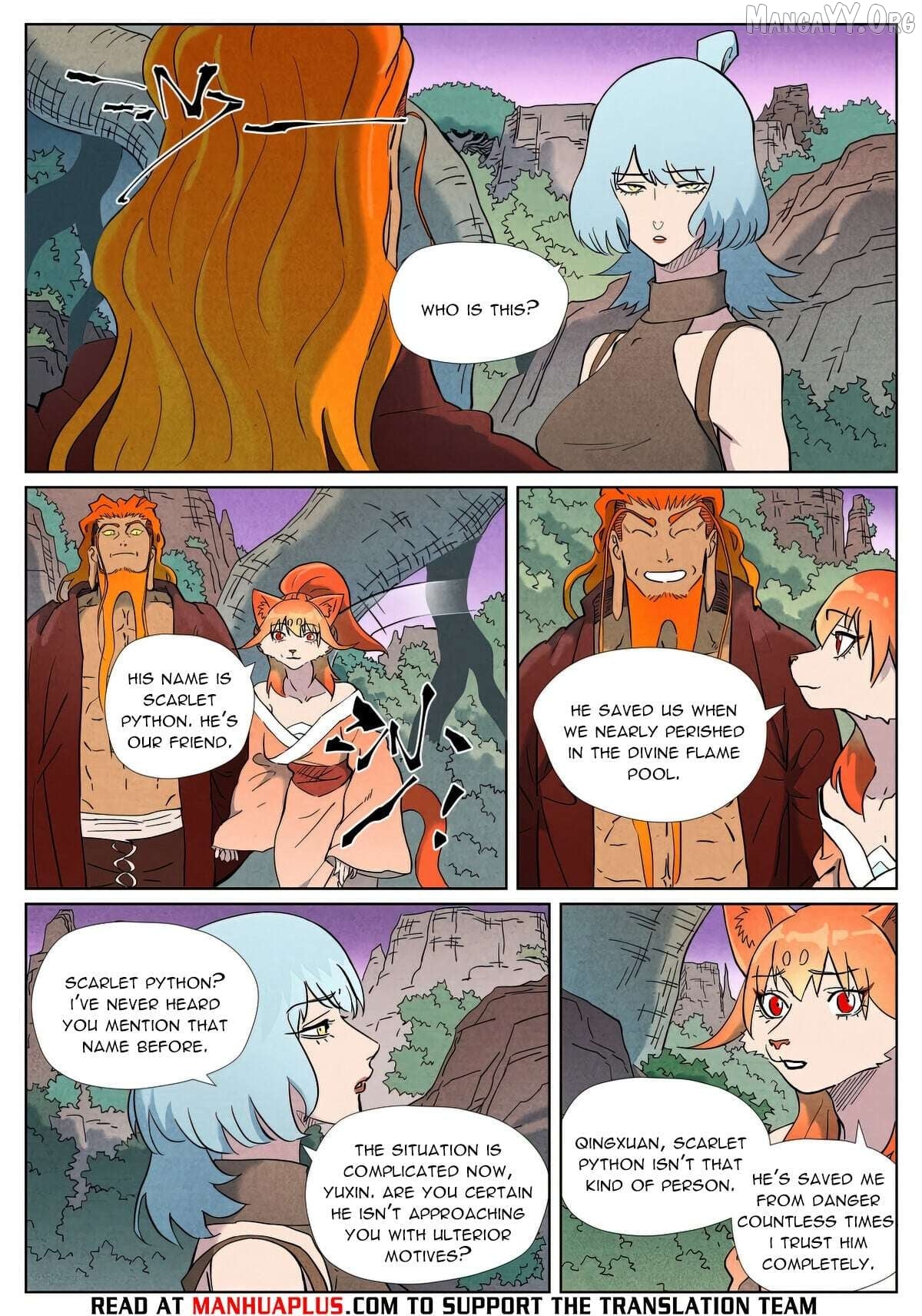 Tales of Demons and Gods Chapter 507.1  - page 3