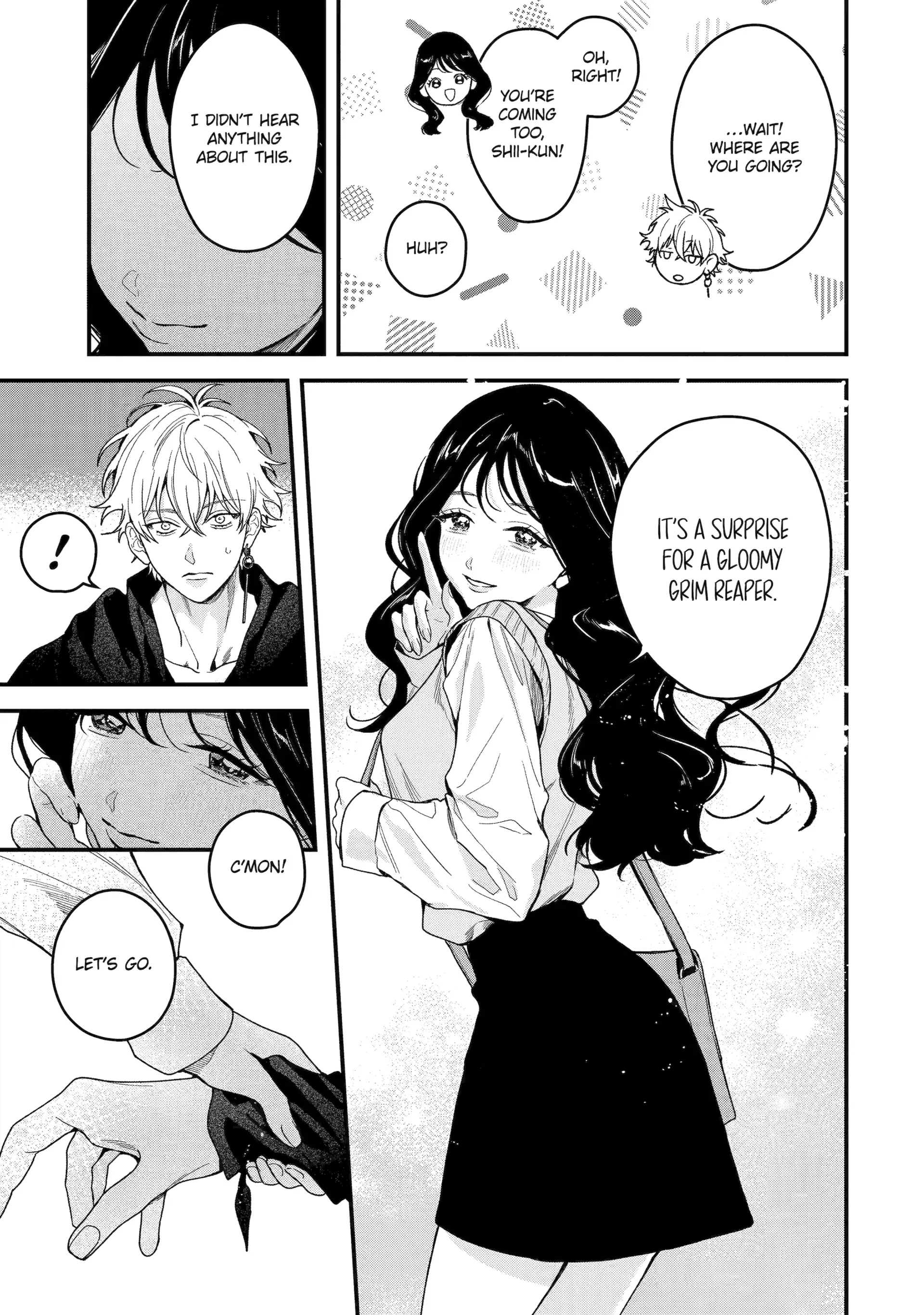 A Story About The Reaper and a High School Girl Who Will Die in 7 Days Chapter 14.1 - page 3
