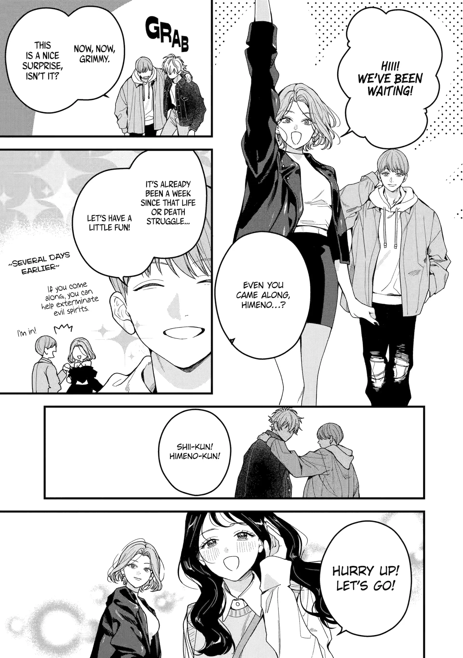 A Story About The Reaper and a High School Girl Who Will Die in 7 Days Chapter 14.1 - page 5