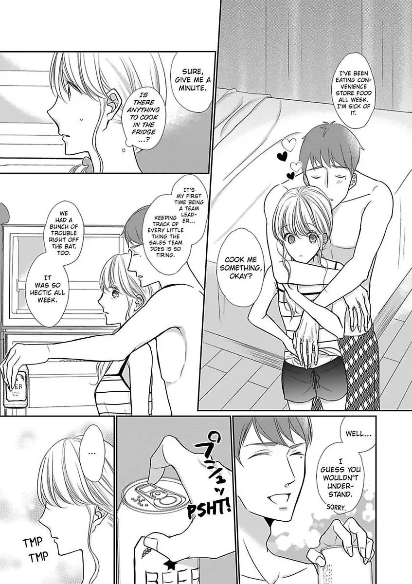 Aikawarazu Eroikarada Kentaiki Rokunemme Motokare Saikai Chapter 3 - page 9