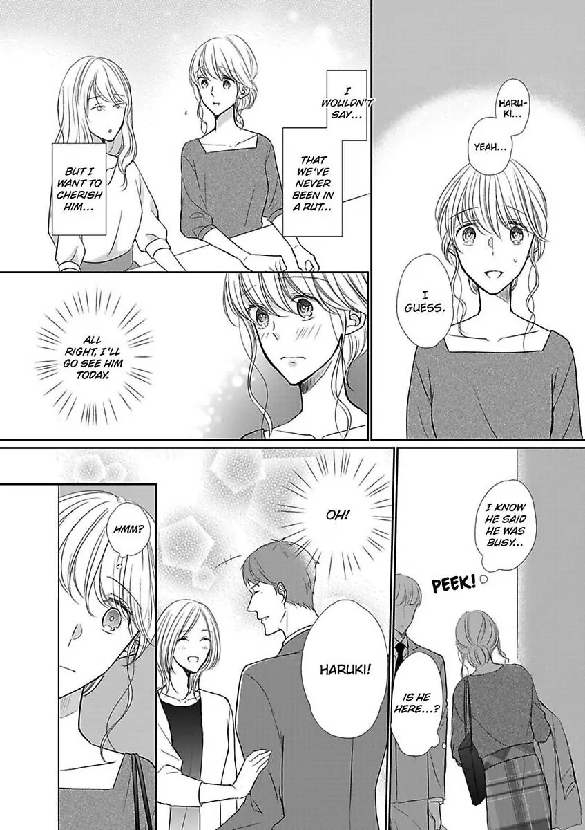 Aikawarazu Eroikarada Kentaiki Rokunemme Motokare Saikai Chapter 4 - page 5
