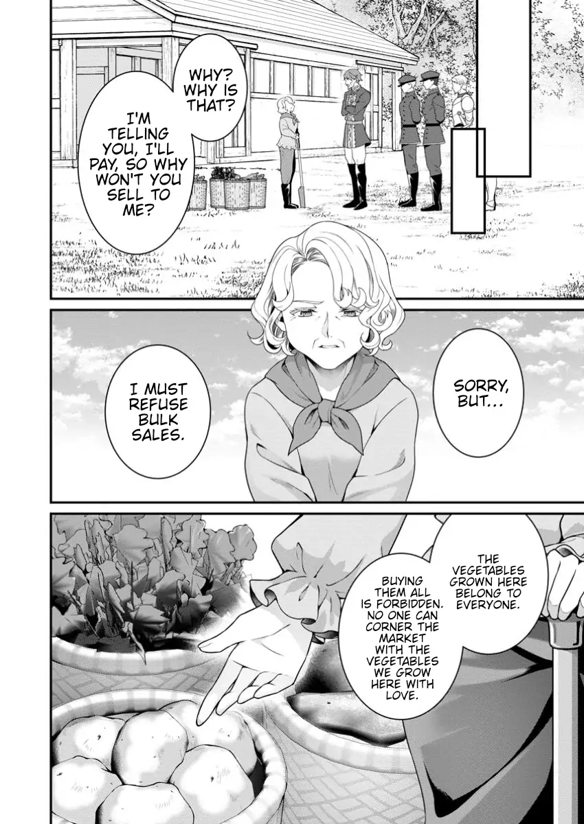 Tsuihou Seijo no Doronko Nouen Seikatsu: Itsunomanika Ringoku wo Sukutte Shimaimashita Chapter 8.2 - page 3