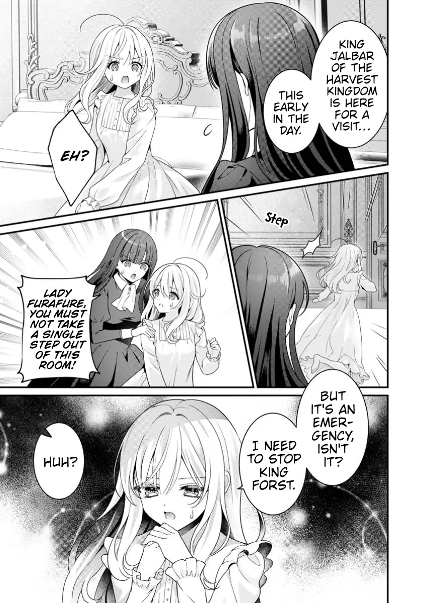 Tsuihou Seijo no Doronko Nouen Seikatsu: Itsunomanika Ringoku wo Sukutte Shimaimashita Chapter 8.2 - page 8