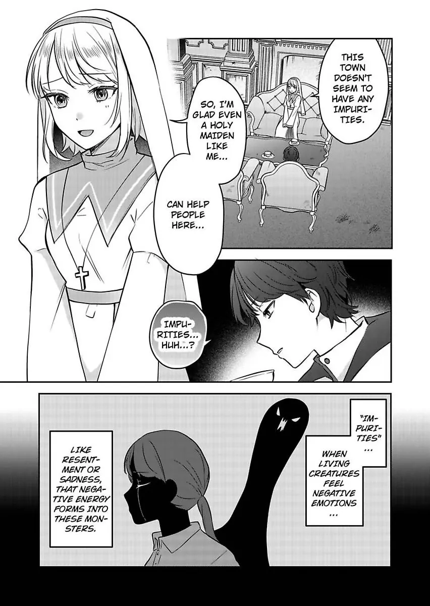 Kizuna no Seijo ha Shinjitai Mukosei no Seijo ha Henkyo no Machikara Nariagaru Chapter 2 - page 15