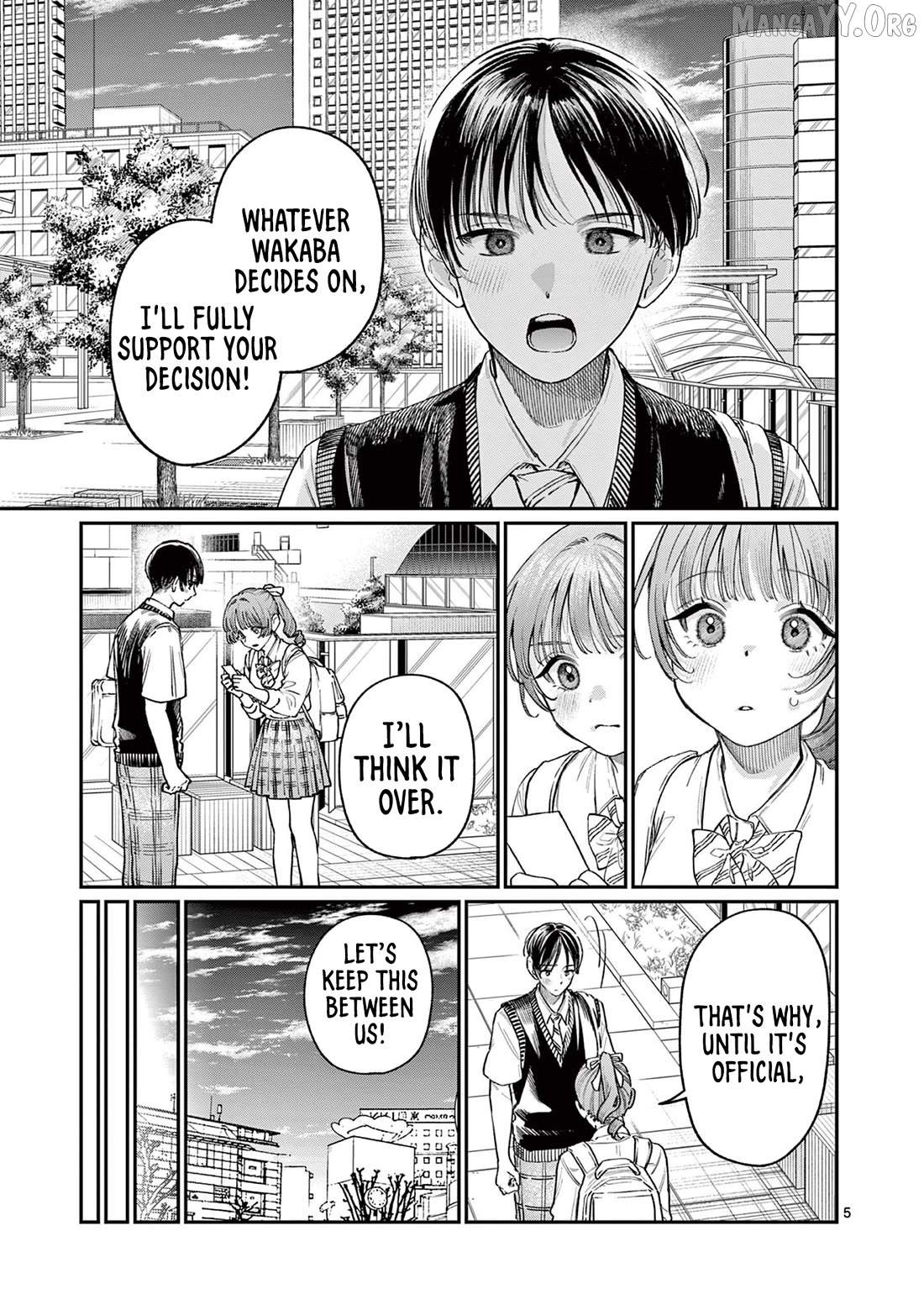 The Blue Love at the Wakaba Household Chapter 32 - page 5