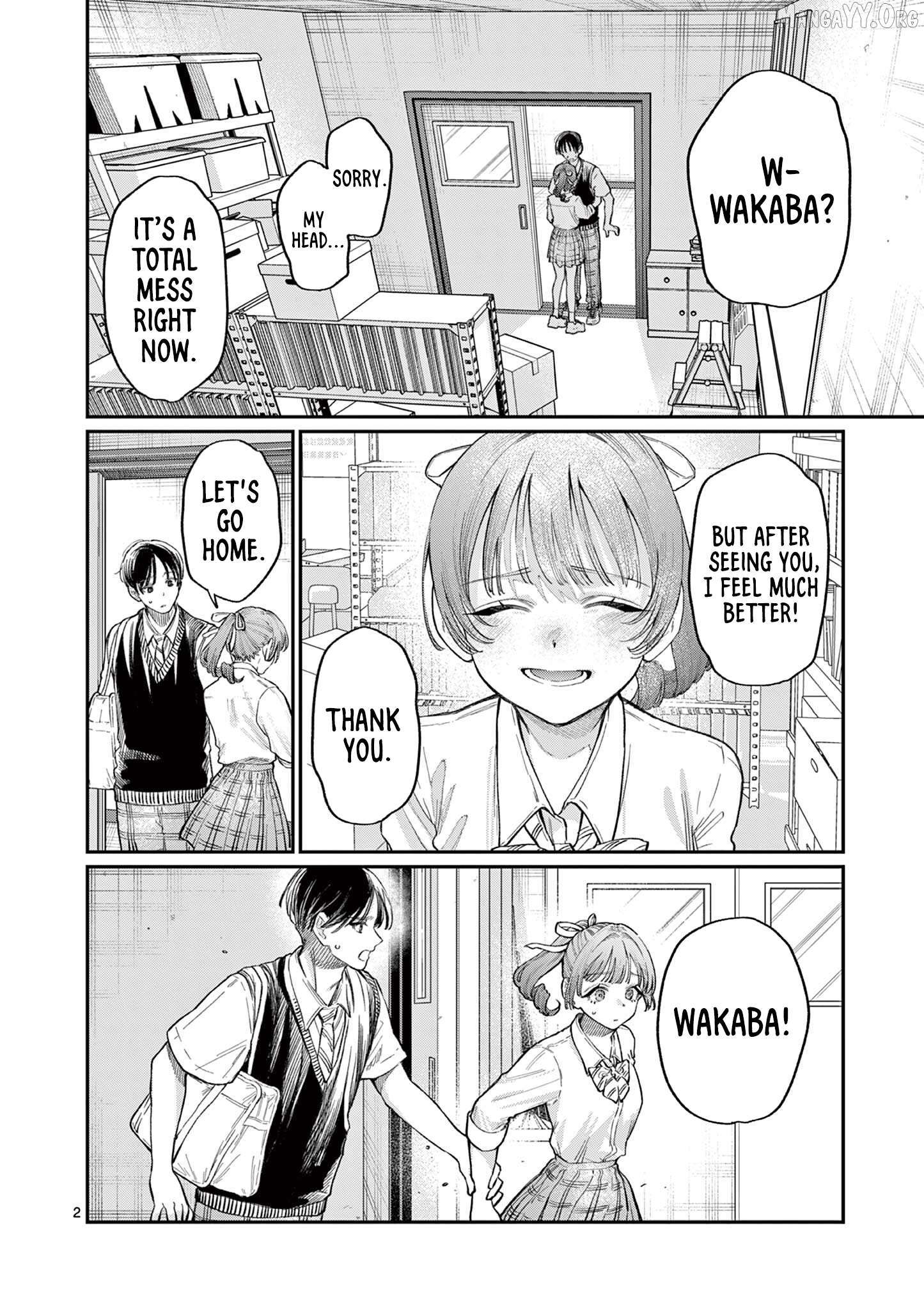 The Blue Love at the Wakaba Household Chapter 33 - page 2