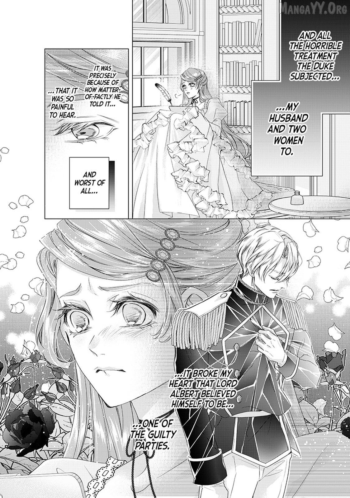 My Ice-Rose Husband Said He Only Wants Me to Play the Role of the Next Duchess, but Now He's Stalking Me at Home! Chapter 22.1 - page 4