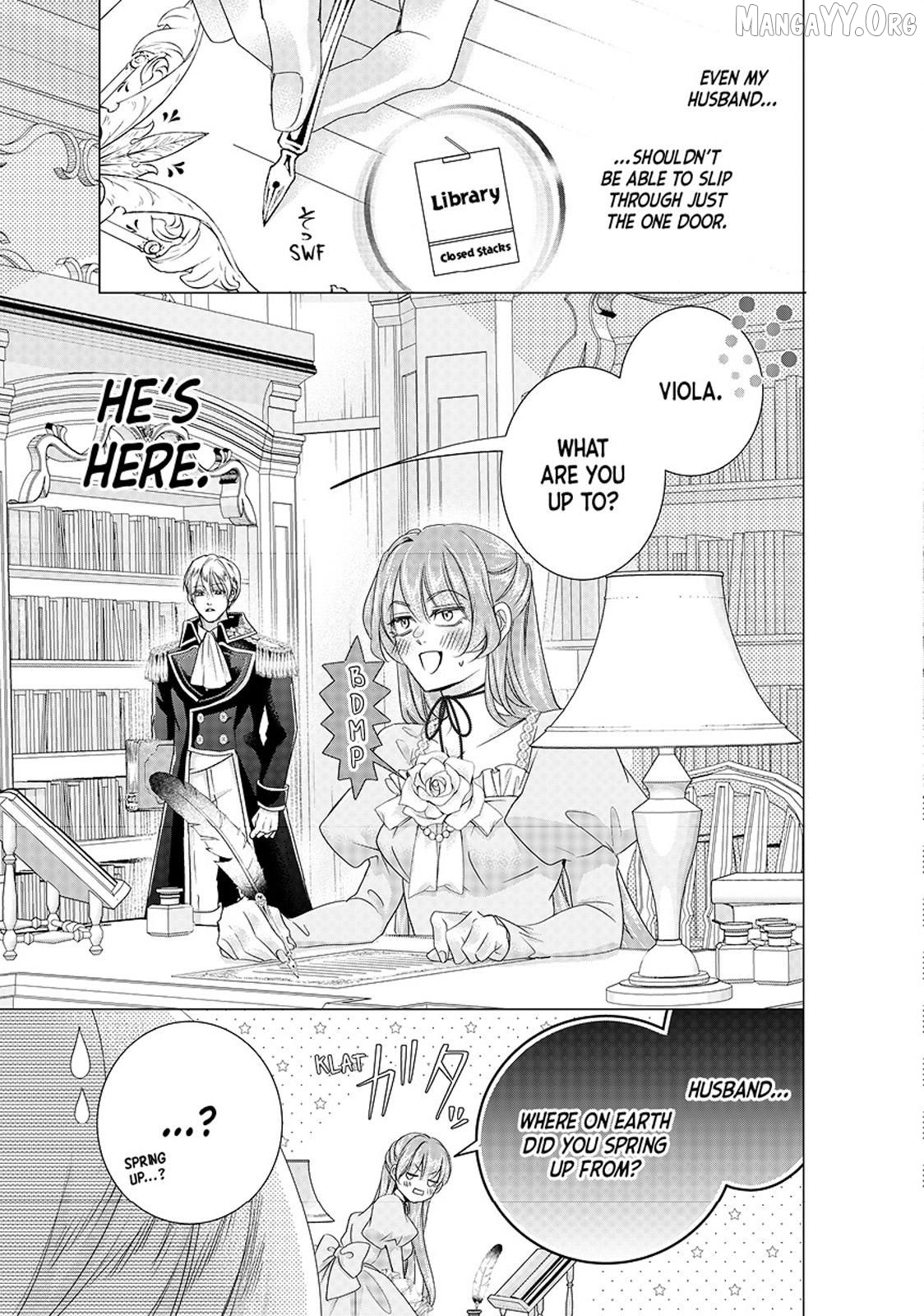 My Ice-Rose Husband Said He Only Wants Me to Play the Role of the Next Duchess, but Now He's Stalking Me at Home! Chapter 22.2 - page 3