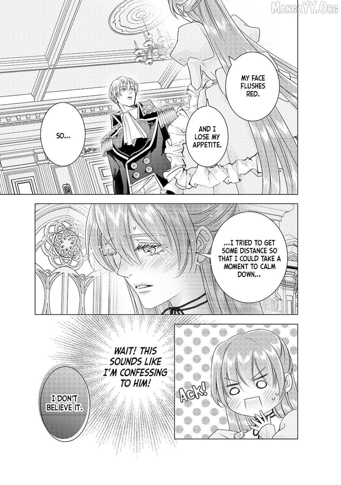 My Ice-Rose Husband Said He Only Wants Me to Play the Role of the Next Duchess, but Now He's Stalking Me at Home! Chapter 22.3 - page 3