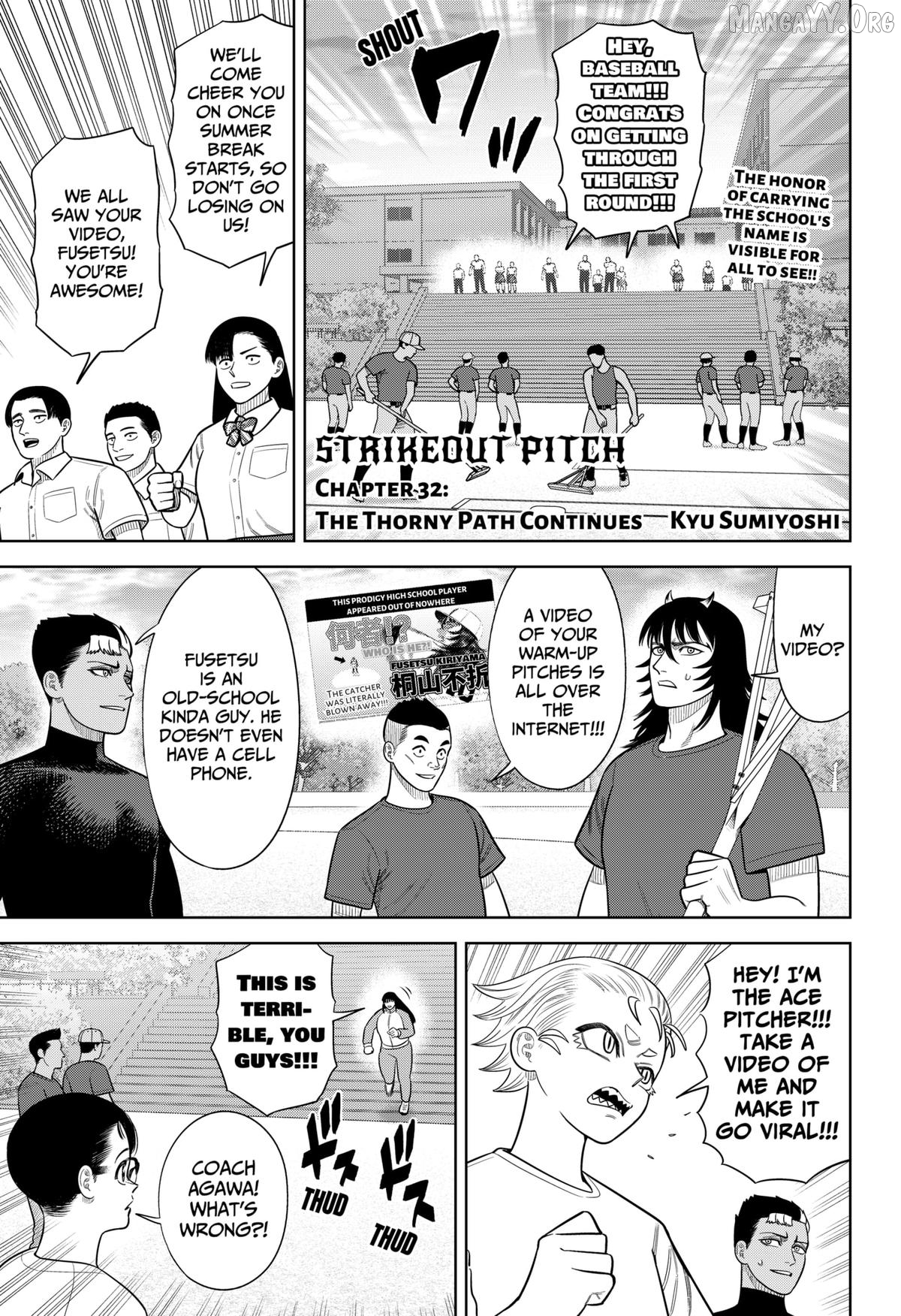 Strikeout Pitch Chapter 32 - page 1