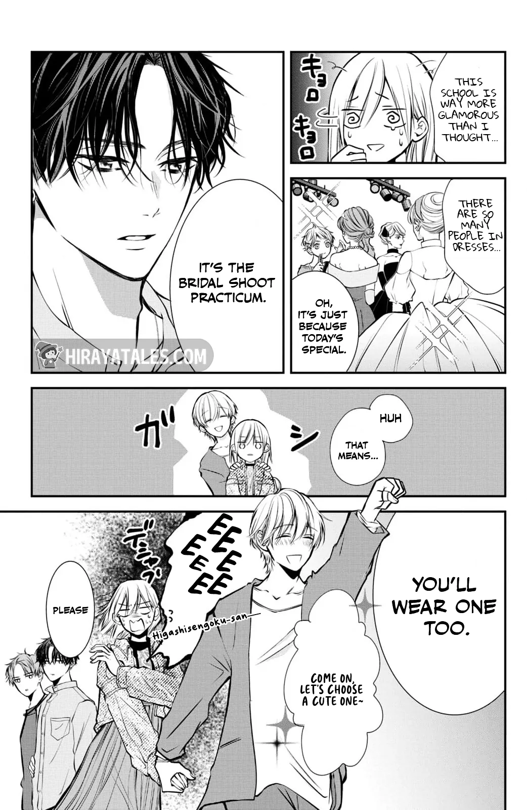 Higashi Sengoku-san no Make-up Doll Chapter 4 - page 5