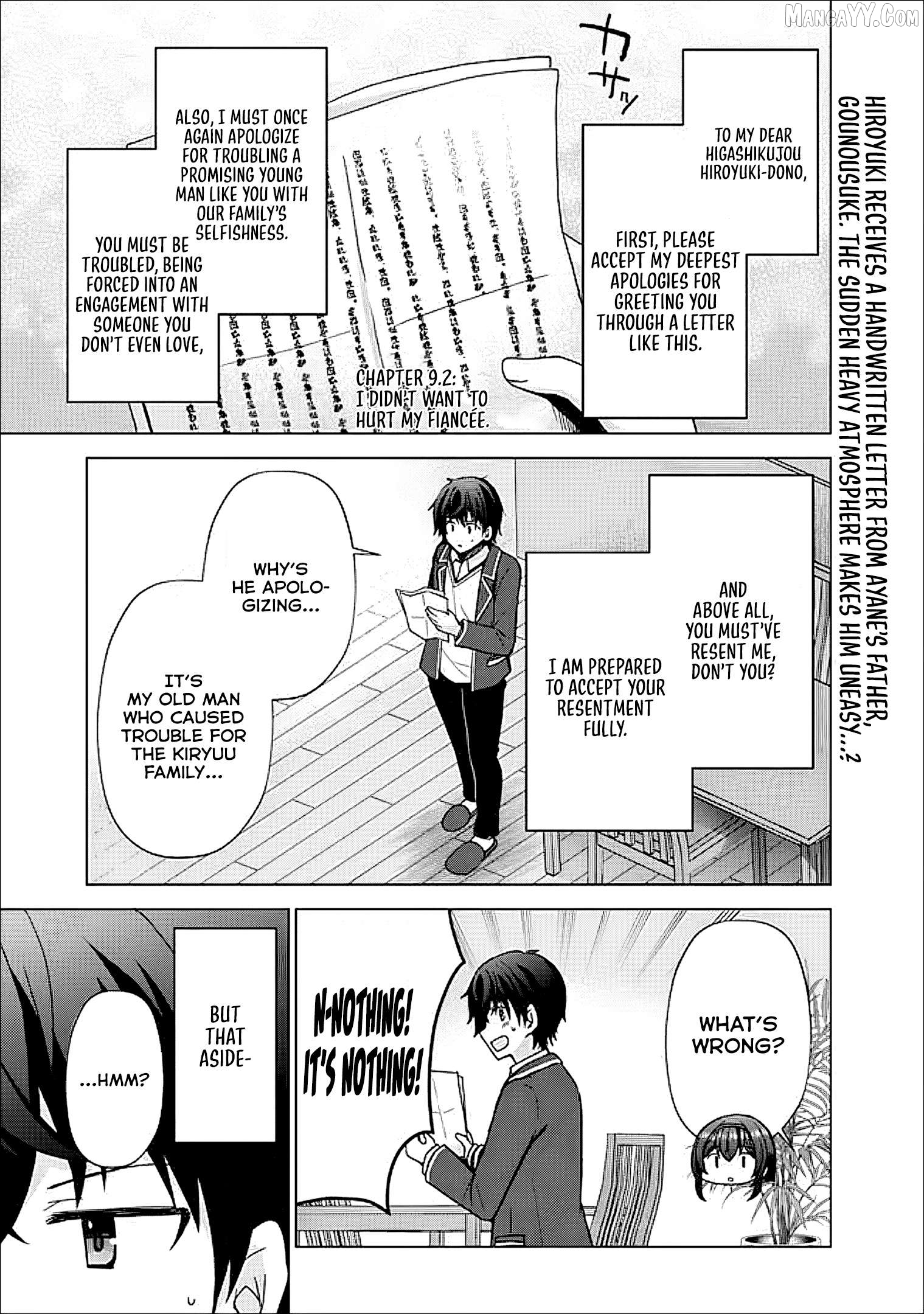 It Turns Out That I Have a Fiancee, but She Is the Famous “Villainess” of the School. What Should I Do? Chapter 9.2 - page 2