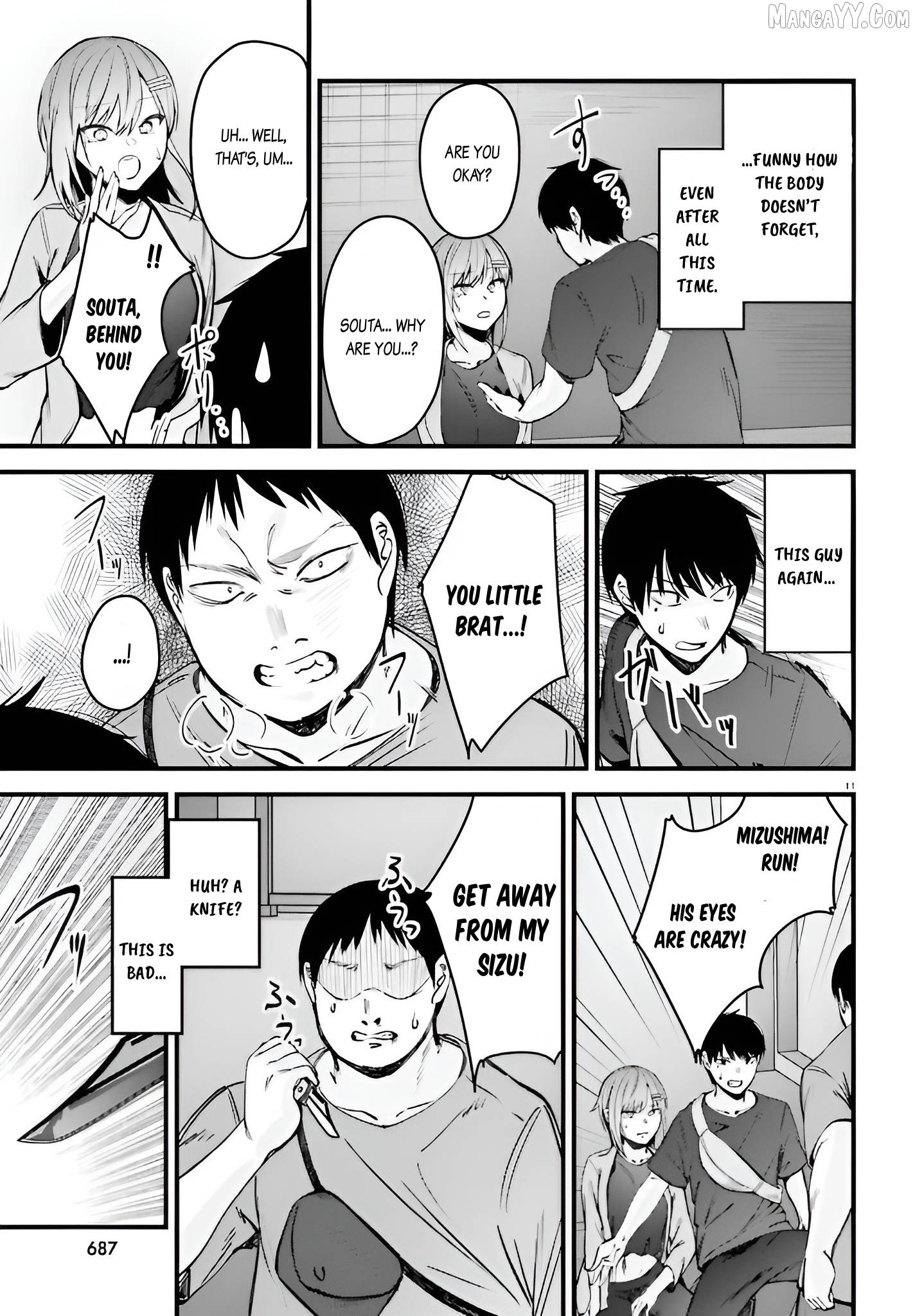 The Handsome Girl Who Stole My Girlfriend Seems to Be After Me Now Chapter 13 - page 10