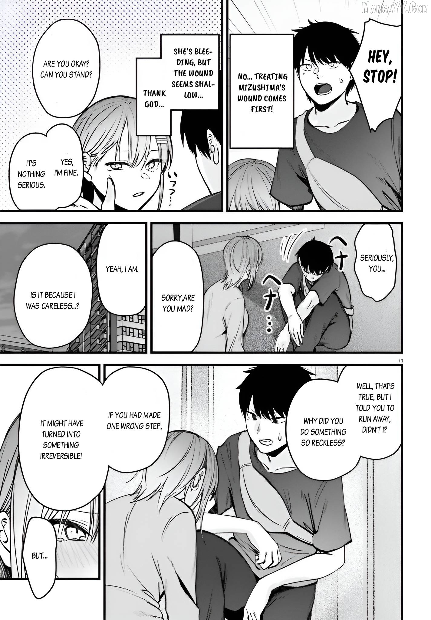 The Handsome Girl Who Stole My Girlfriend Seems to Be After Me Now Chapter 13 - page 12
