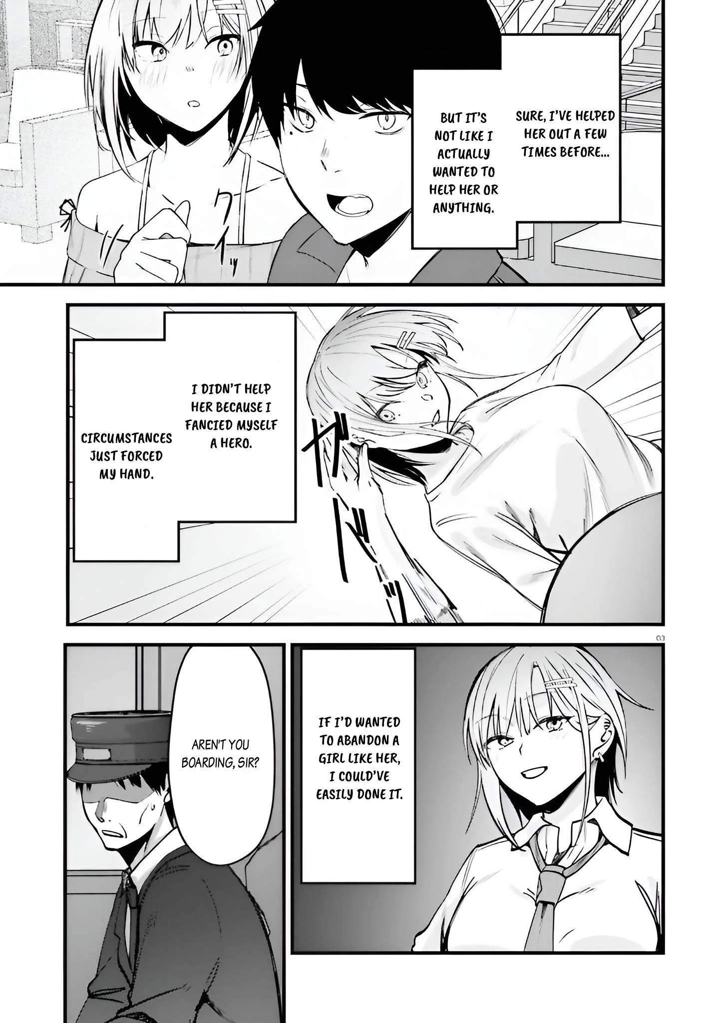 The Handsome Girl Who Stole My Girlfriend Seems to Be After Me Now Chapter 13 - page 3