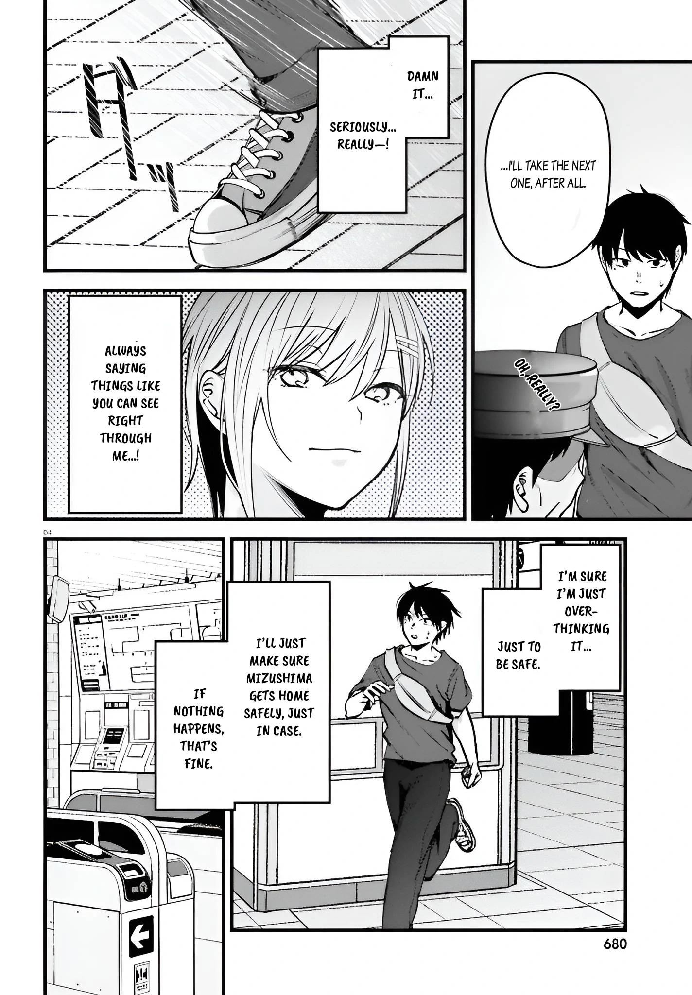 The Handsome Girl Who Stole My Girlfriend Seems to Be After Me Now Chapter 13 - page 4