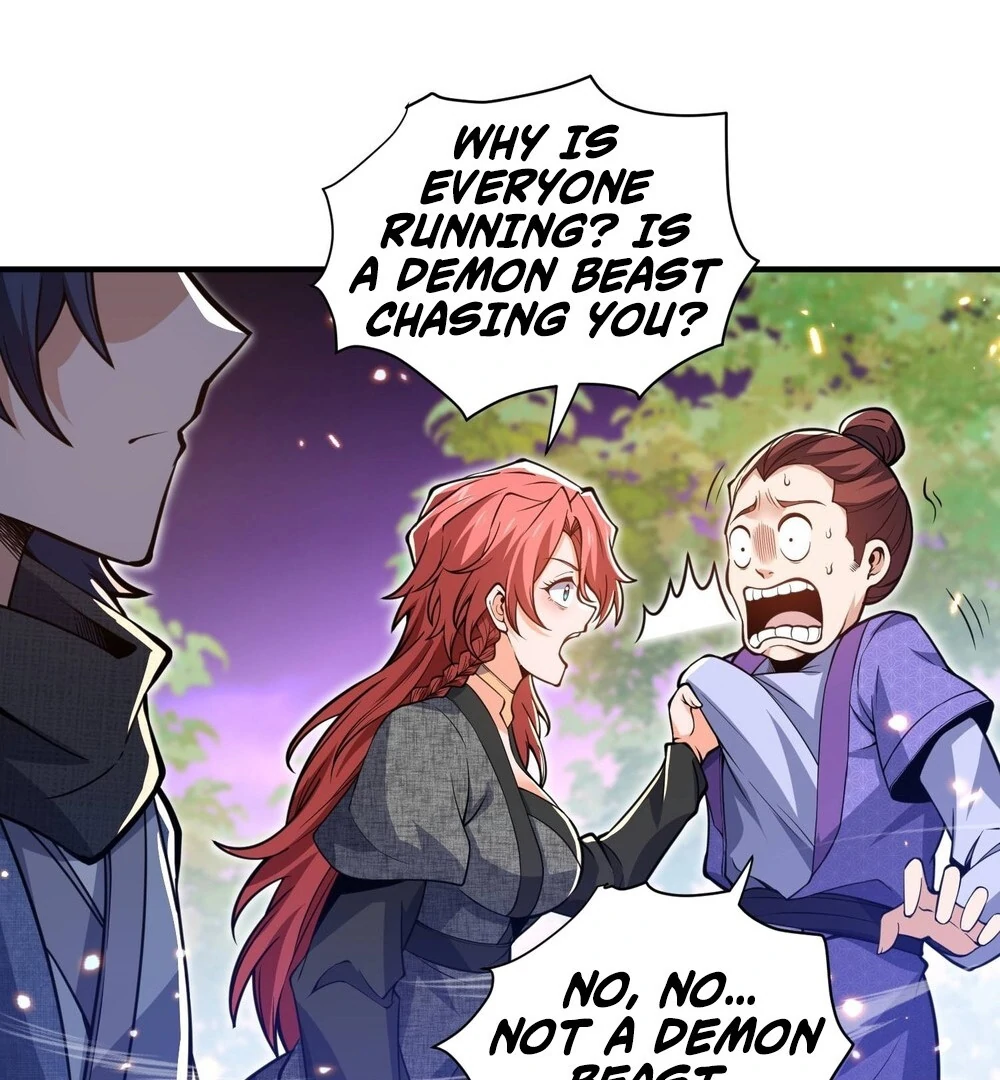 Qi Refining level 3000: Accept the Empress as your disciple Chapter 17 - page 49