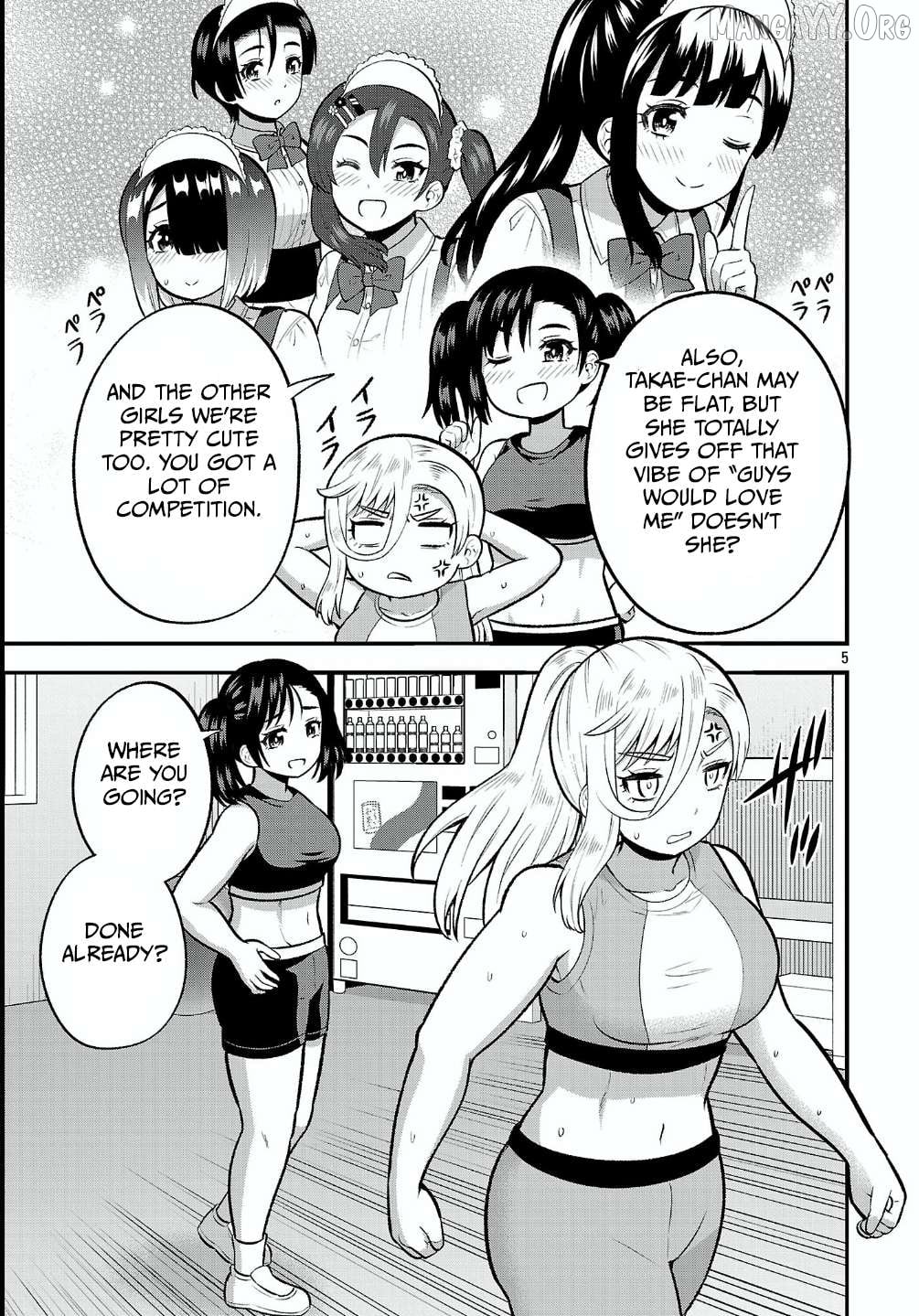 Yankee JK Kuzuhana-chan: Another Side of the Heroine Chapter 14 - page 5