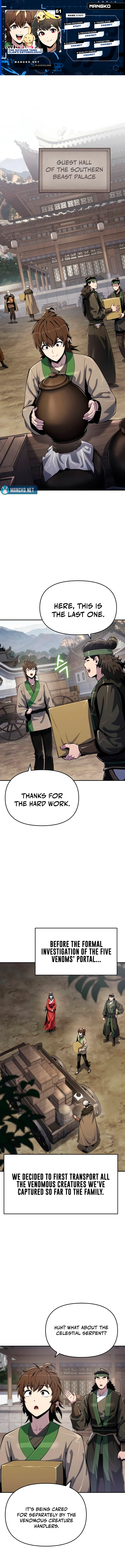 The Poison Master of Sacheondang Clan Chapter 61 - page 1