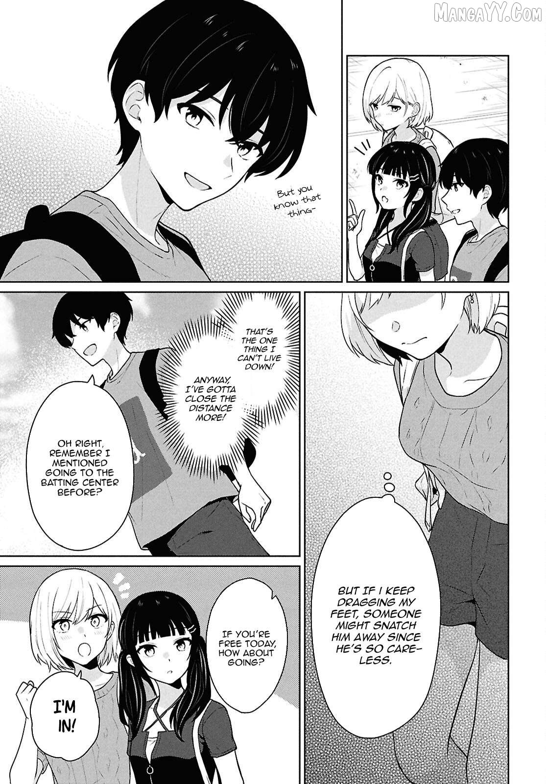 Did you think you could live normally even in a world with a 1:5 male-to-female ratio?~When deeply intense feelings of the girls are unknowingly toyed with by the an oblivious boy~ Chapter 13 - page 3