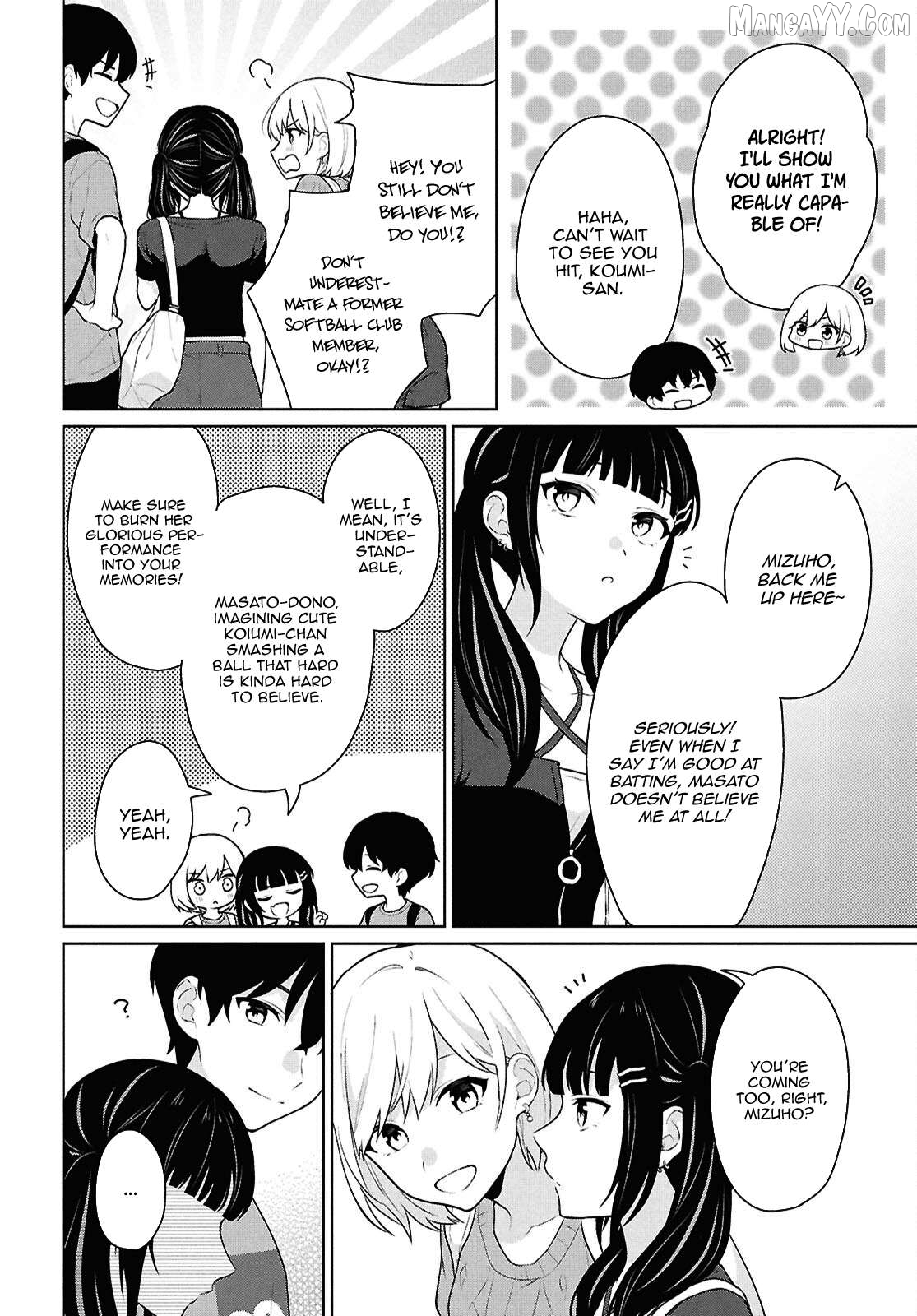 Did you think you could live normally even in a world with a 1:5 male-to-female ratio?~When deeply intense feelings of the girls are unknowingly toyed with by the an oblivious boy~ Chapter 13 - page 4