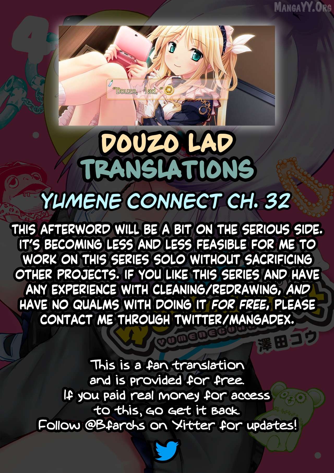 Yumene Connect Chapter 32 - page 21